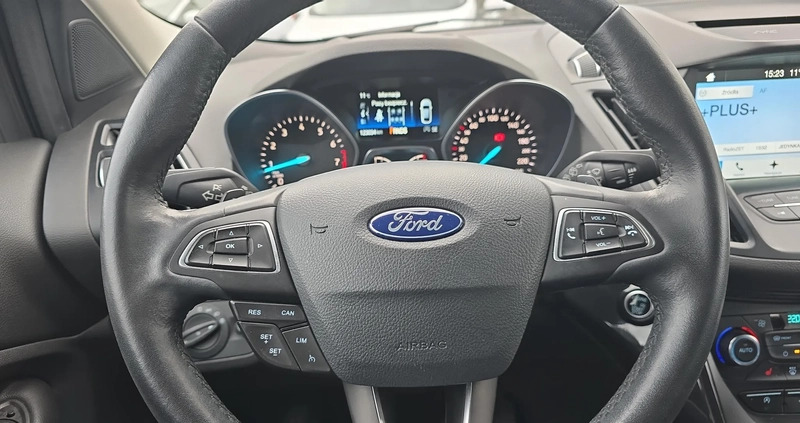 Ford Kuga cena 77900 przebieg: 122910, rok produkcji 2017 z Oleśnica małe 529